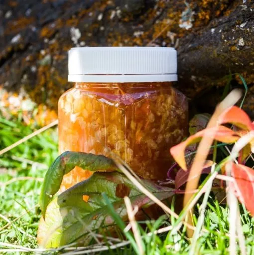 Manuka Honey in Honeycomb made by Honey by Wrights in Central Otago, New Zealand - 3