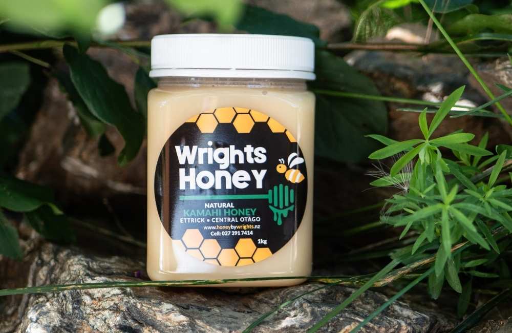 Kamahi Creamed Honey from Honey by Wrights - 1kg