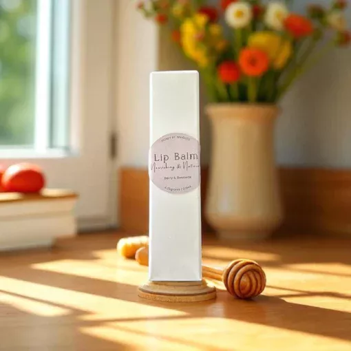 Bees Wax Lip Balm-Berry Flavor - Image 2